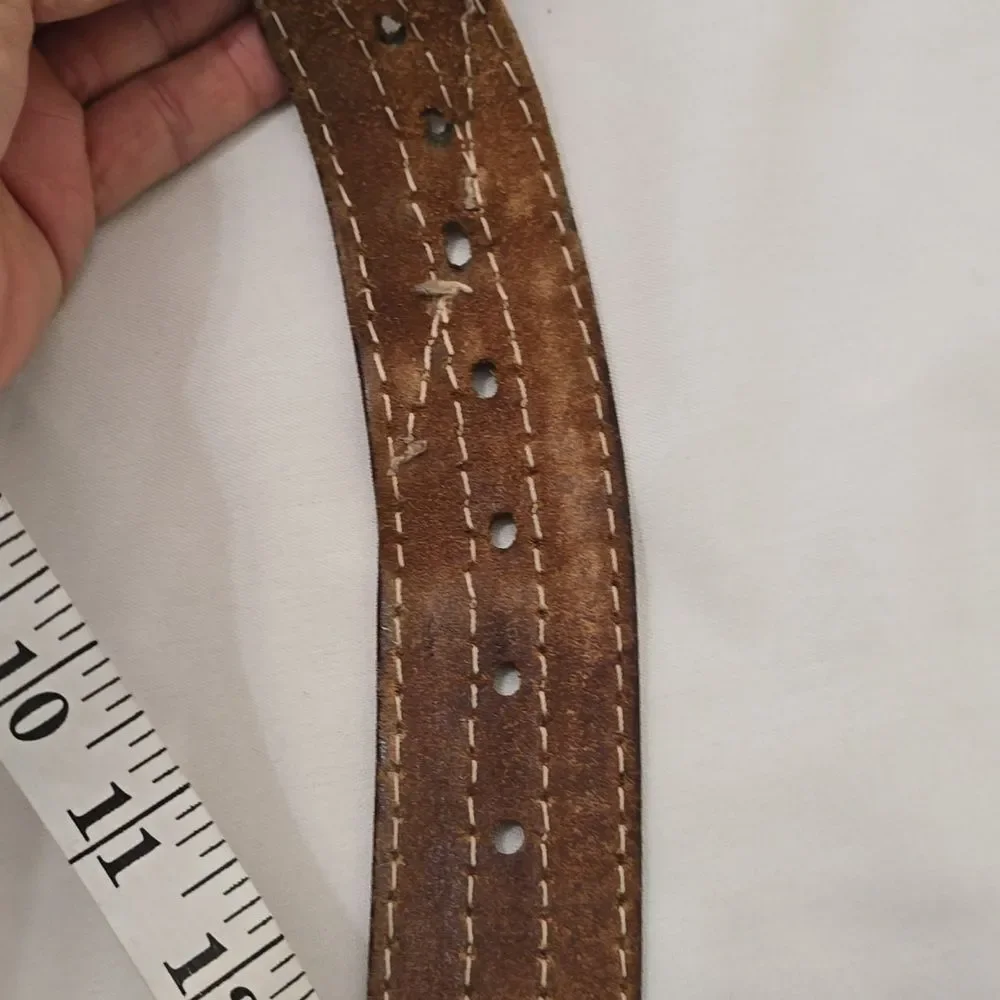 Lucky Brand distressed leather
